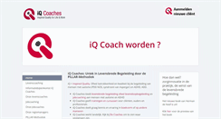 Desktop Screenshot of iqcoaches.nl