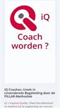 Mobile Screenshot of iqcoaches.nl